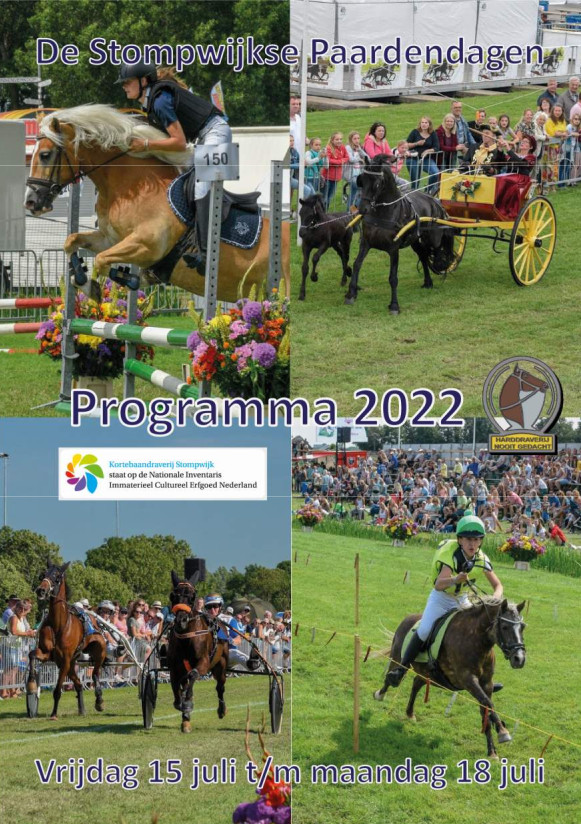 Programmaboekje Stompwijkse Paardendagen 2022 1